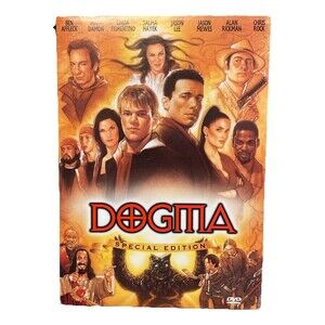Dogma Special Edition 2 Disc DVD Kevin Smith Jayson Mewes With Insert Slipcover
